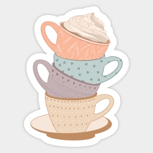 Cups Sticker